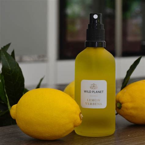 Aromatherapy Lemon Verbena Room Spray By Wild Planet