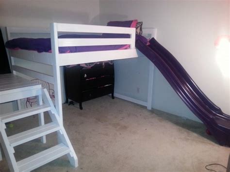 So i decided to make a castle attic i took the plans of ana's and low loft bed with slide plans tweeked them to add some towers and type a i have since been asked. DIY Loft Bed - Your Projects@OBN