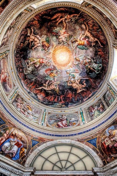 While Touring Vatican City This Is One Of The Amazing Ceilings In The