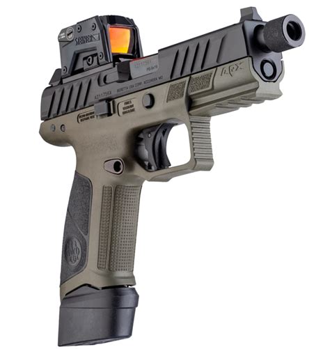 Beretta Adds The Apx A1 Tactical Full Size Pistol To Its Apx Lineup
