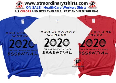 Best Sale Essential Health Care Workers Shirts Ts For Etsy