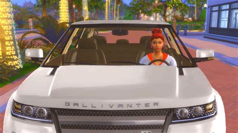 The Sims 4 How To Get A Moving Background Car Animations Youtube
