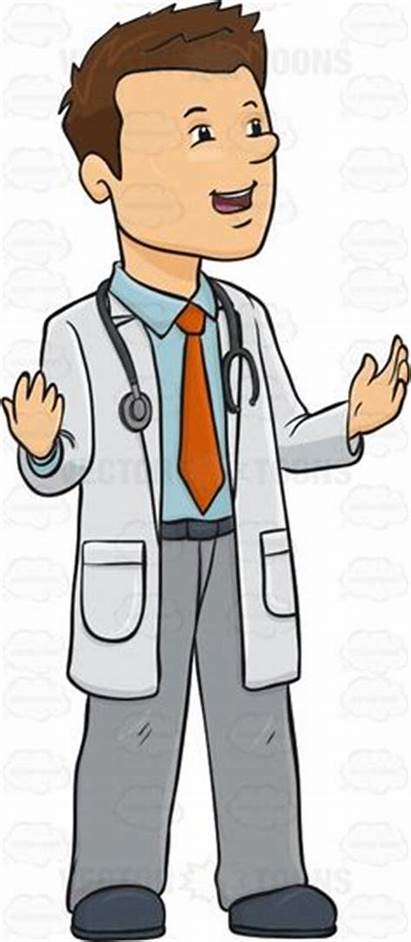 Doctor Clipart Male Happy Doctors Cartoon Nurses