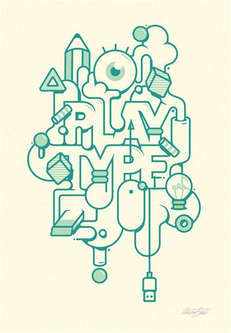 Typographic Artworks By André Beato Typography Inspiration