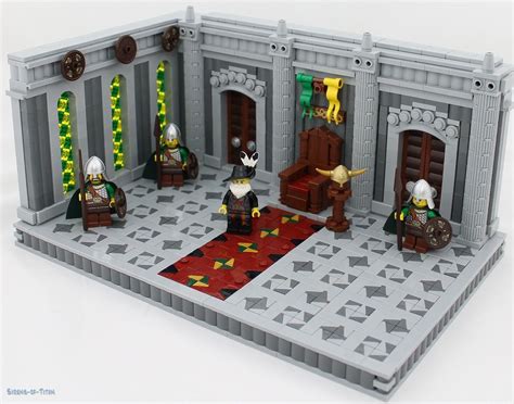 Valholl Throne Room Lego Castle Lego Room Cool Lego