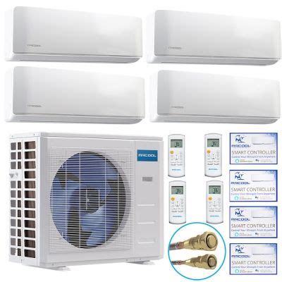 With mr cool, you will not only save yourself the does this make the area to cool about 1000 sq ft? Multi Zone 4 Zone MrCool DIY. | Ductless heat pump, Heat ...