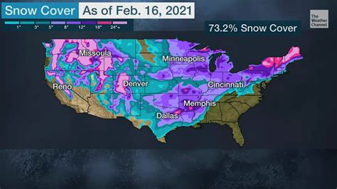 More Than 70 Of The Lower 48 Is Covered In Snow Videos From The