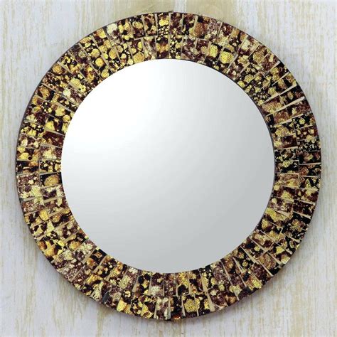 This diy mosaic mirror is a great project to add a little sparkle to your home decor. 20 Ideas of Large Mosaic Mirror | Mirror Ideas