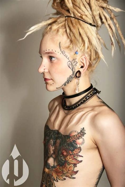 Beautiful Body Piercings Body Art Photography Body Art Painting Woman