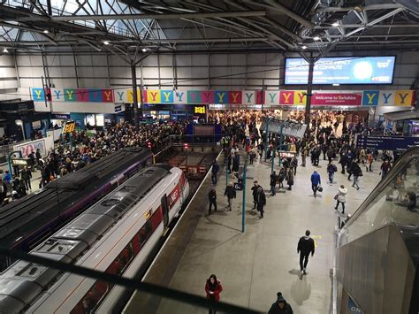 Chaos At Leeds Station As Two Broken Down Trains Cause Major Delays