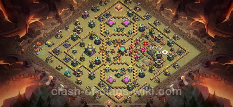 Best Anti 3 Stars War Base TH14 With Link Town Hall Level 14 CWL Base