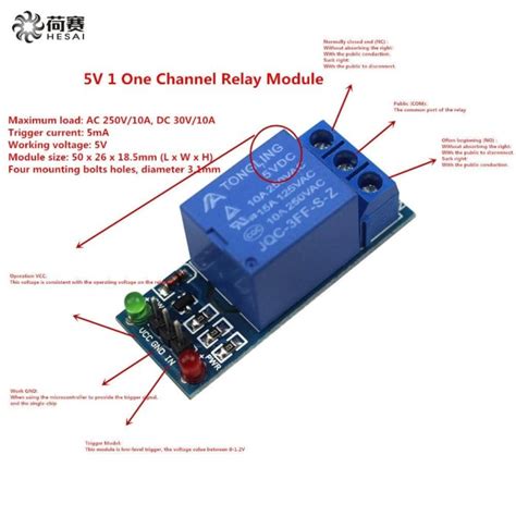 Jual Modul Relay 1 Channel 5v Low Level Trigger Arduino Jakarta