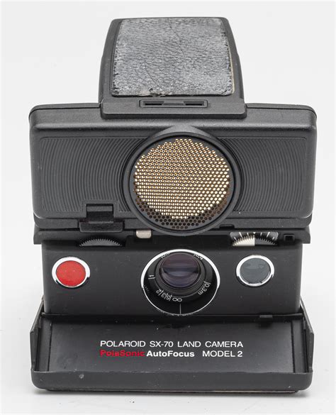 Polaroid Sx 70 Land Camera Polasonic Autofocus Model 2 Instant Camera