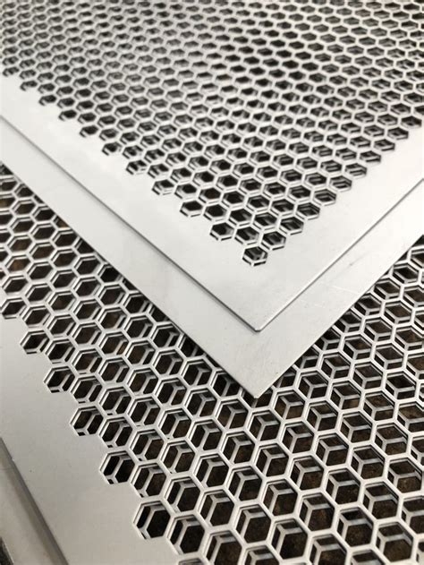 Fielden Hex Perf Perforated Metal Perforated Metal Panel Metal Design