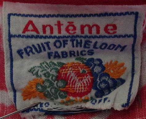 Introducing fruit of the loom's best fit guarantee. Vintage Fashion Guild : Label Resource : Fruit Of The Loom