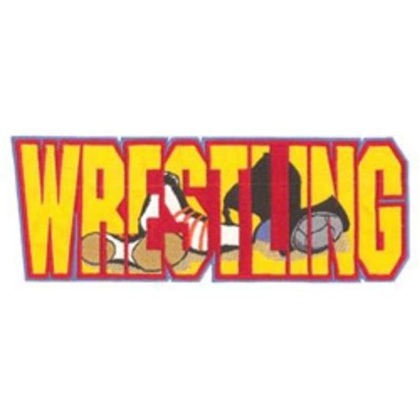 Wrestling Applique Machine Embroidery Design Embroidery Library At