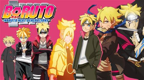 Naruto Characters Evolution The Evolution Of Boruto