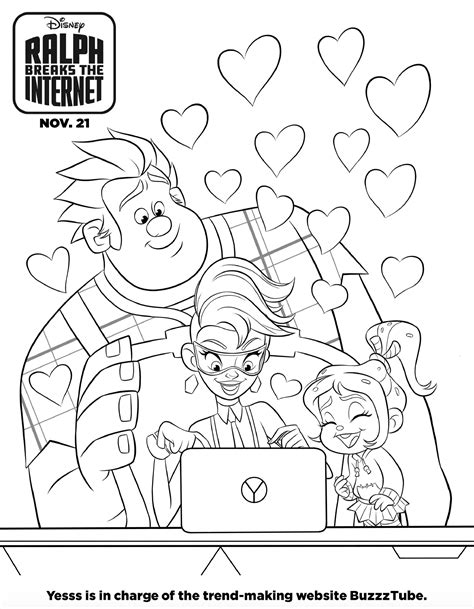 Ralph breaks the internet is in theaters now, the kids are off school and were always excited about these really fun wreck it ralph coloring pages and activity sheets from the movie ralph breaks the internet. Ralph Breaks The Internet Coloring Pages And Activity ...