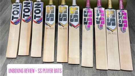 Unboxing Review SS TON Player Bats YouTube