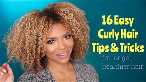 16 Easy Curly Hair Tips And Tricks For Longer Healthier Hair