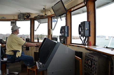 Pilot House Captain Al In His Navigating Seat As We Approa Flickr