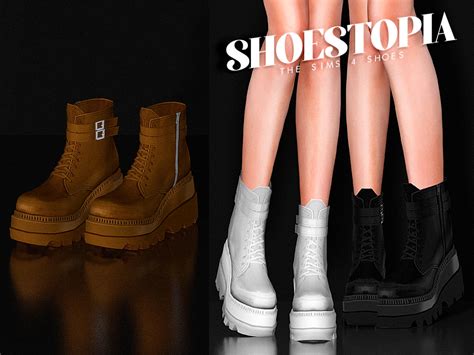 Shoestopiashoestopia Ozuma Boots For The Sims 410