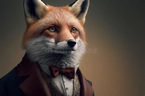 Portrait Fox Suit Stock Illustrations 433 Portrait Fox Suit Stock