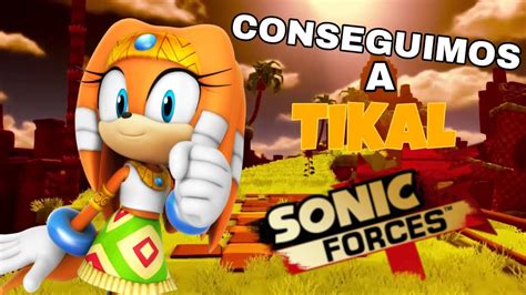 ¡conseguimos A Tikal En Sonic Forces Speed Battle Saludos Al