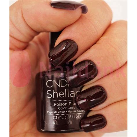 Cnd Shellac Poison Plum New Contradictions Collection