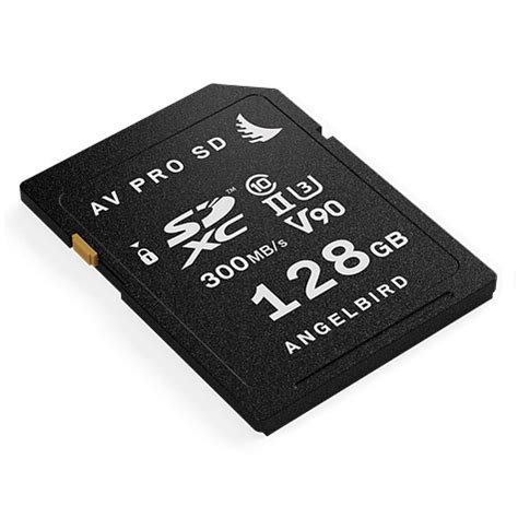 This card, model av pro sd mk2 v90, is currently their fastest sd card; Angelbird AV Pro SD Card V90 128GB UHS-II SDXC Memory Card