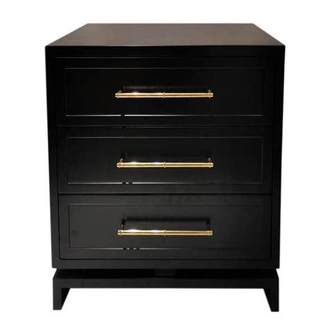 You could read more size information on the second photo before purchasing. Pearl Bedside Table - Black | The Interior Designer ...