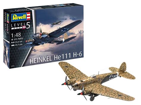 Buy Revell 03863 Heinkel He111 H 6 Model Kit Online At Desertcartuae