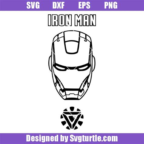 Iron Man Silhouette Svg Iron Man Svg Avengers Svg