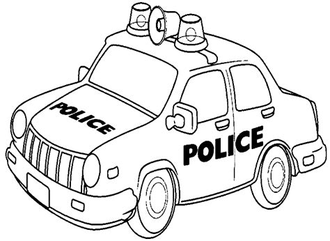 Polizeiauto ausmalbild / dieses polizei ausmalbild zeigt das beliebte fahrzeug in. MALVORLAGEN POLIZEI