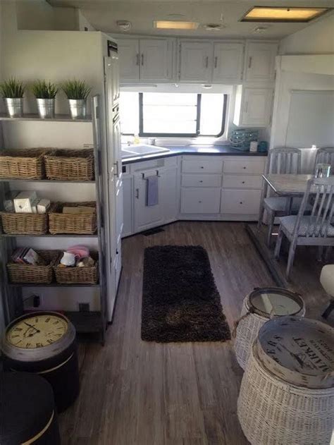 25 Farmhouse Camper Remodel Ideas You Should Try 17 Remodeled