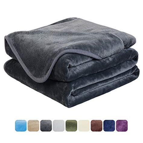Easeland Soft King Size Blanket All Season Warm Fuzzy Microplush