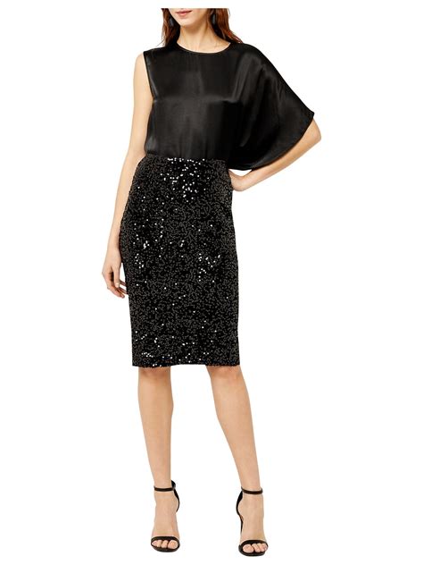 Black Sequin Midi Skirt Dresses Images 2022