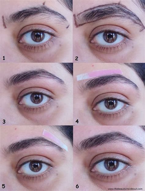How To Shape Eyebrows At Home For The First Time Beginners Guide
