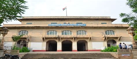 University Maharaja College University Of Rajasthan Jaipur Courses