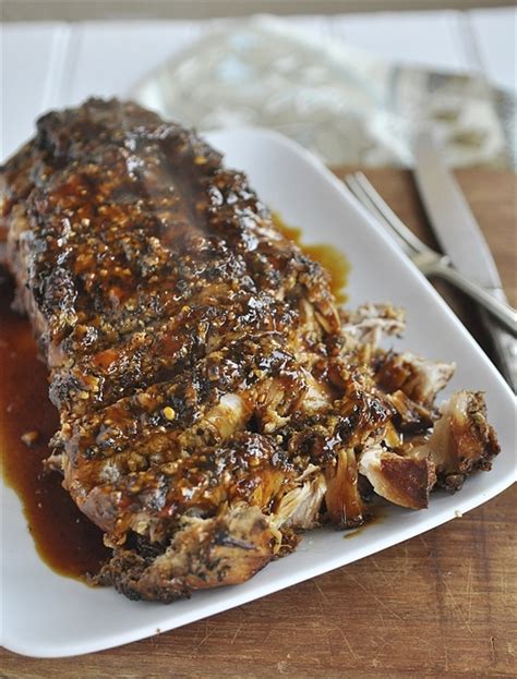 This healthy crockpot pulled pork recipe is a perfect easy, filling weeknight dinner. Crock Pot Parmesan Honey Pork Roast - 99easyrecipes