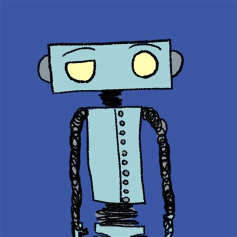 Blue Robot Webtoon