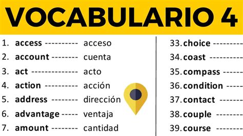 Top 179 Vocabulario De Palabras En Ingles Con Imagenes