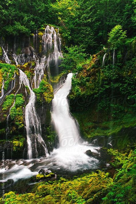 Panther Creek Waterfall Washington By Stocksy Contributor Thomas