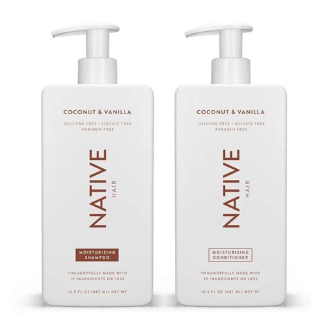 Native Shampoo And Conditioner 487 Ml Sulfate Free Paraben Free Dye