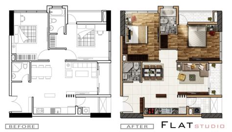 Maybe you would like to learn more about one of these? Render 2d floor plans on photoshop by Marryamnadeem
