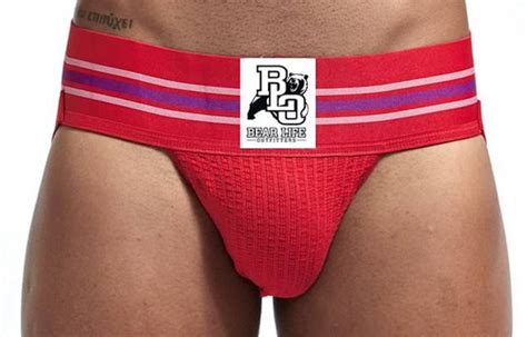 blo vintage style jockstrap underwear red bear life outfitters