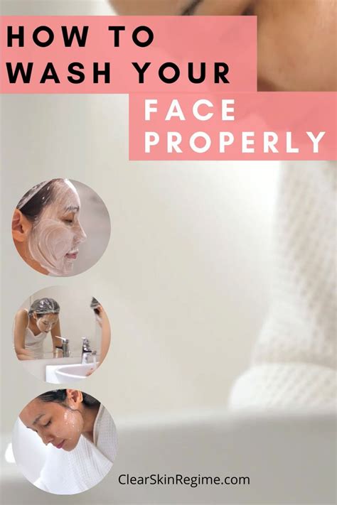 how to wash your face properly in 4 easy steps [video] in 2021 wash your face acne care mens