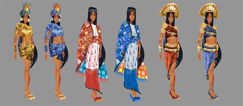 Artstation Inca Clothing Explorations