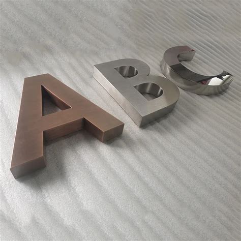 Custom Large Metal Sign Alphabet Wall Letter Outdoor Wholesale