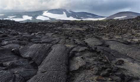 Premium Photo The Lava Fields Of Tolbachik Volcanokamchatka